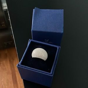 Swarovski dome ring